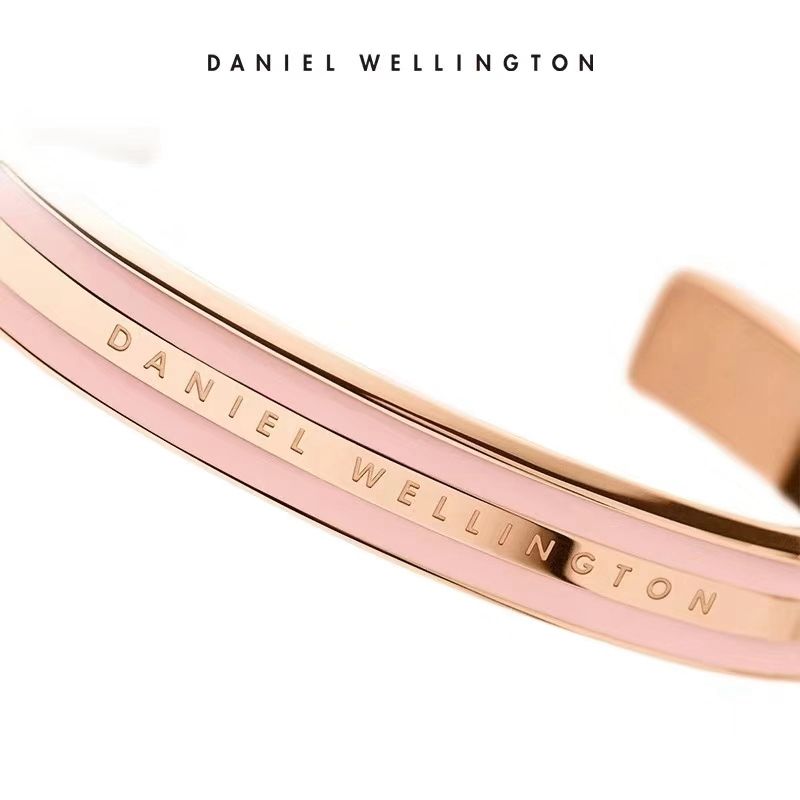 Acquistare Bracciale Rigido In Oro Rosa DW Bracciale Al 100% In Titanio Con  Cinturino A Righe Rosse Bianche Grigie Rosa Donna Economico | Consegna  Veloce E Qualità | DHgate Italy