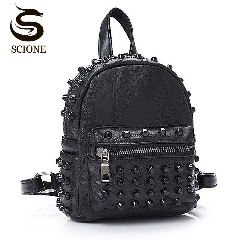 small black rucksack womens