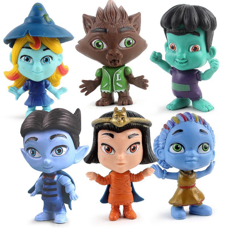 Compre 6 Estilos De Dibujos Animados Los Niños Juguetes Super Monstruos Figuras De Acción De 9 Cm De Juguetes De PVC Regalo De Navidad Para C938 A 4,66 € Del Candykids | DHgate.Com