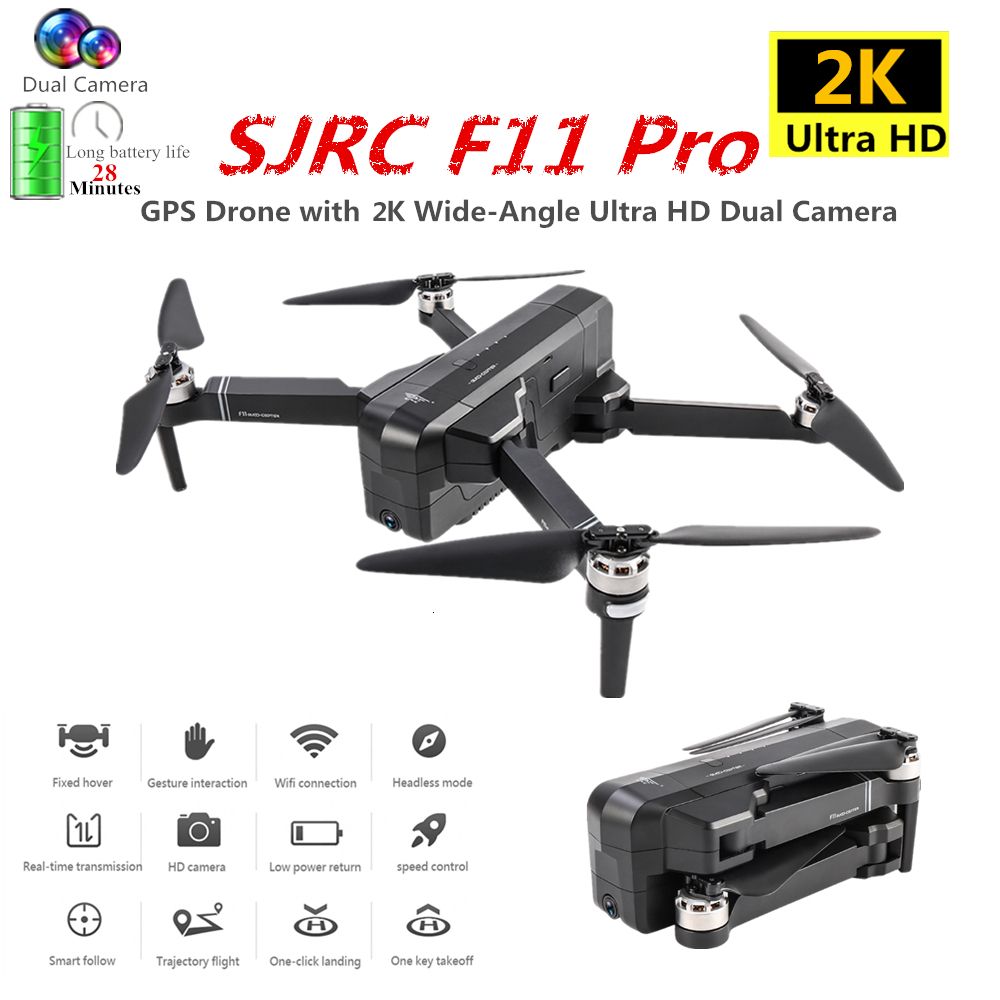 sjrc f11 pro gps drone
