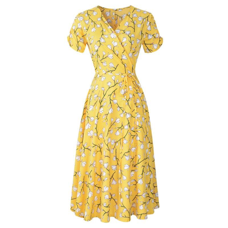 empire waist beach dress