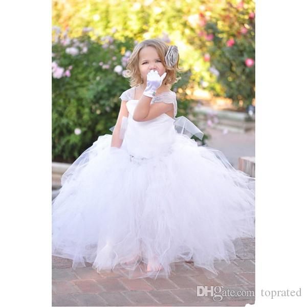 white and silver flower girl dresses