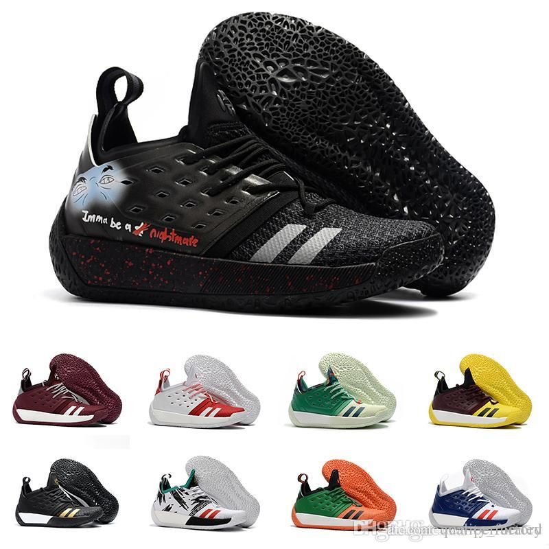 Zapatillas De Baloncesto James Harden Vol.2 De Alta Calidad Para Hombre  Moda Negro Blanco Rojo Verde Naranja Azul Gris Marrón Vino Zapatillas  Deportivas Por Factory_sneaker, 95,03 € | Es.Dhgate.Com