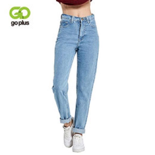 Compra Harem Pantalones Vintage Cintura Alta Jeans Mujer Novios Mujer  Pantalones Vaqueros De Longitud Completa Longitud Jeans Vaquero Pantalones  De Mezclilla Vaqueros Vaqueros Mujer Barato | Entrega Rápida Y Calidad |  Es.Dhgate