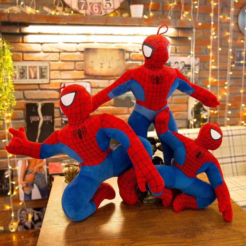 large spiderman plush