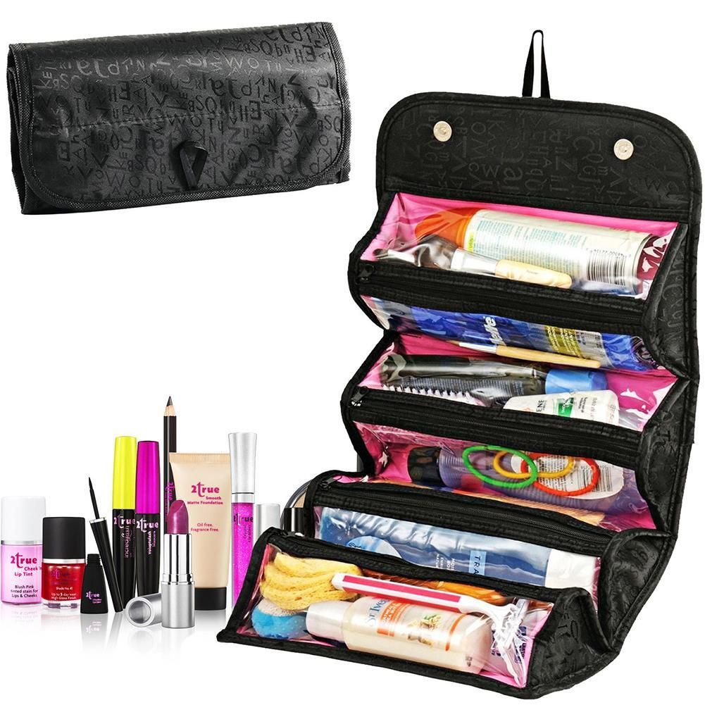 roll up cosmetic bag