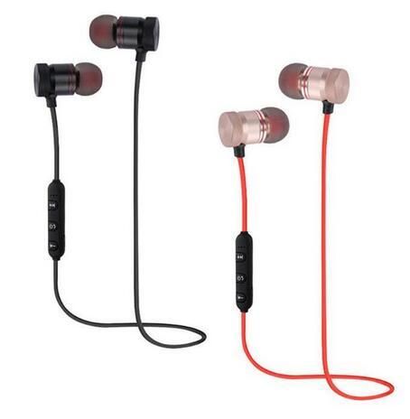 Imán al por mayor Inalámbrico Bluetooth Deportes Auriculares Auriculares para iPhone Samsung Imán al por mayor Inalámbrico Bluetooth Deportes Auriculares Auriculares para iPhone Samsung