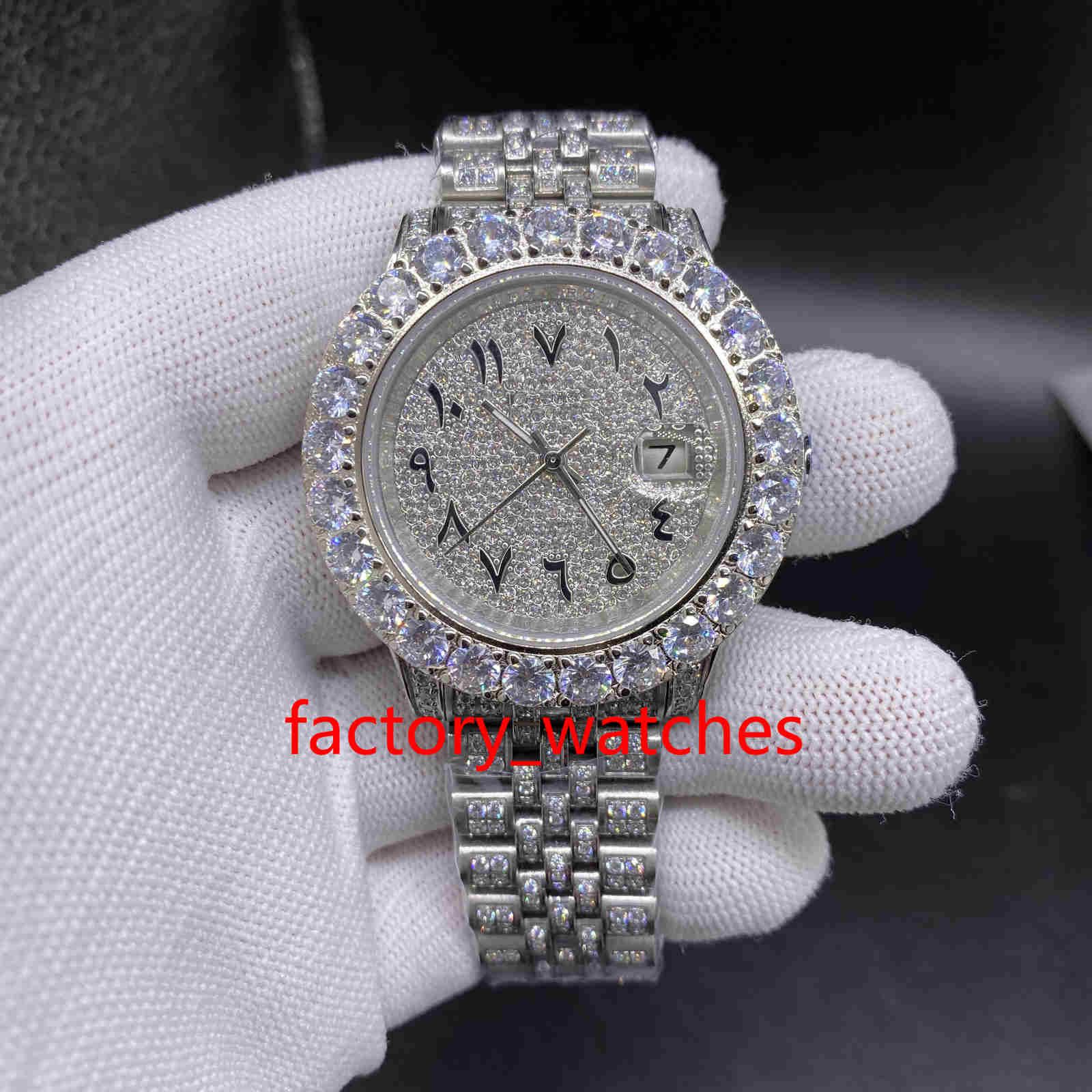 big diamond watch
