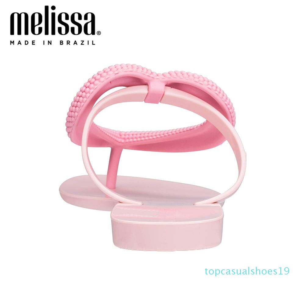 melissa big heart flip flop