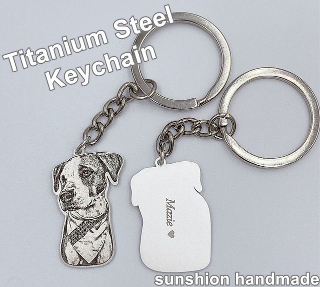 Stainless keychain