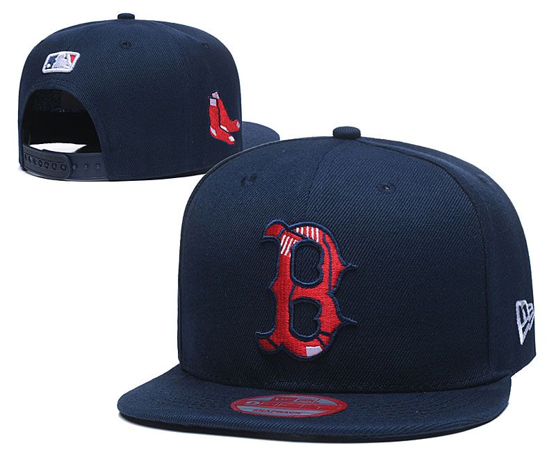 navy blue la hat