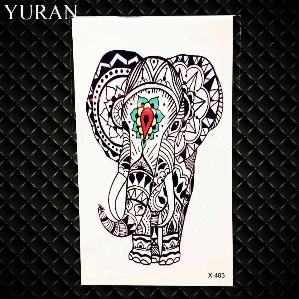 Acheter Petit Noir Chinois Dragon Moose Autocollants De Tatouage Beauté Femmes De Sirène Imperméable à Leau Tatouage Cou Corps Bras Art Tatouages