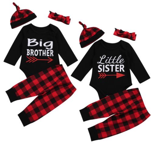 brother and sister christmas outfits