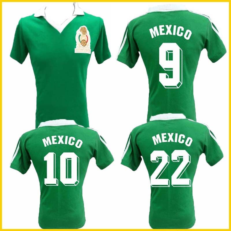 World Cup Mexico Retro Soccer Jersey 