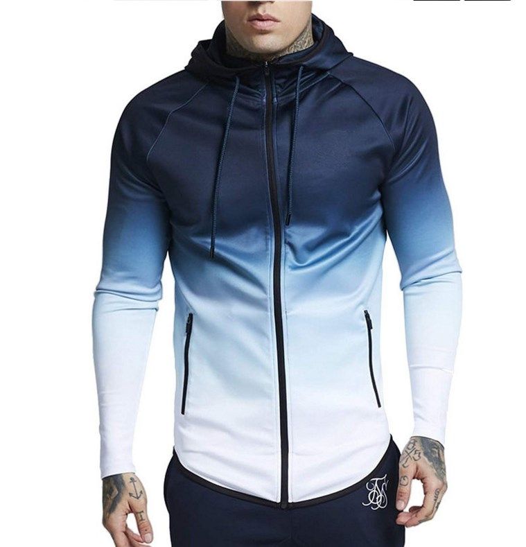 Compra 2020 Envío Libre Para Hombre 3d Sudaderas Con Capucha De La  Cremallera Del Chándal Informal Bolsillo Sudadera Con Capucha De Los Hombres  Negro Rojo Púrpura Degradado Streetwear Hip Hop Con Capucha