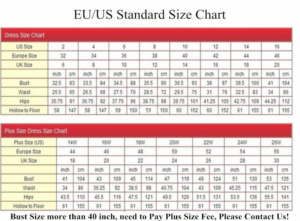 Promgirl Com Size Chart