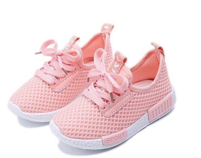 pink girls tennis shoes