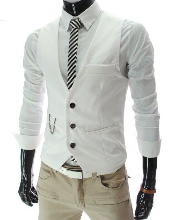 casual vest outfit