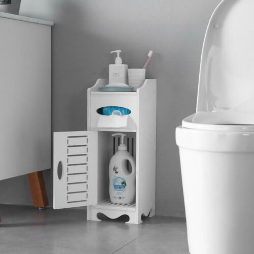 2020 Wooden Bathroom Floor Cabinet Storage Cupboard Shelf Organizer Free Standing From Pricetail 27 12 Dhgate Com