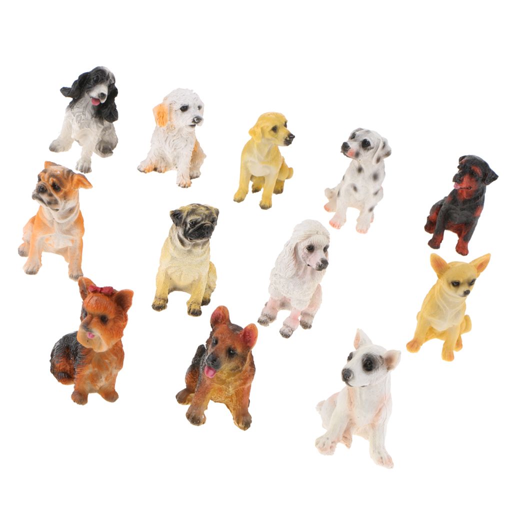 mini dog figurines