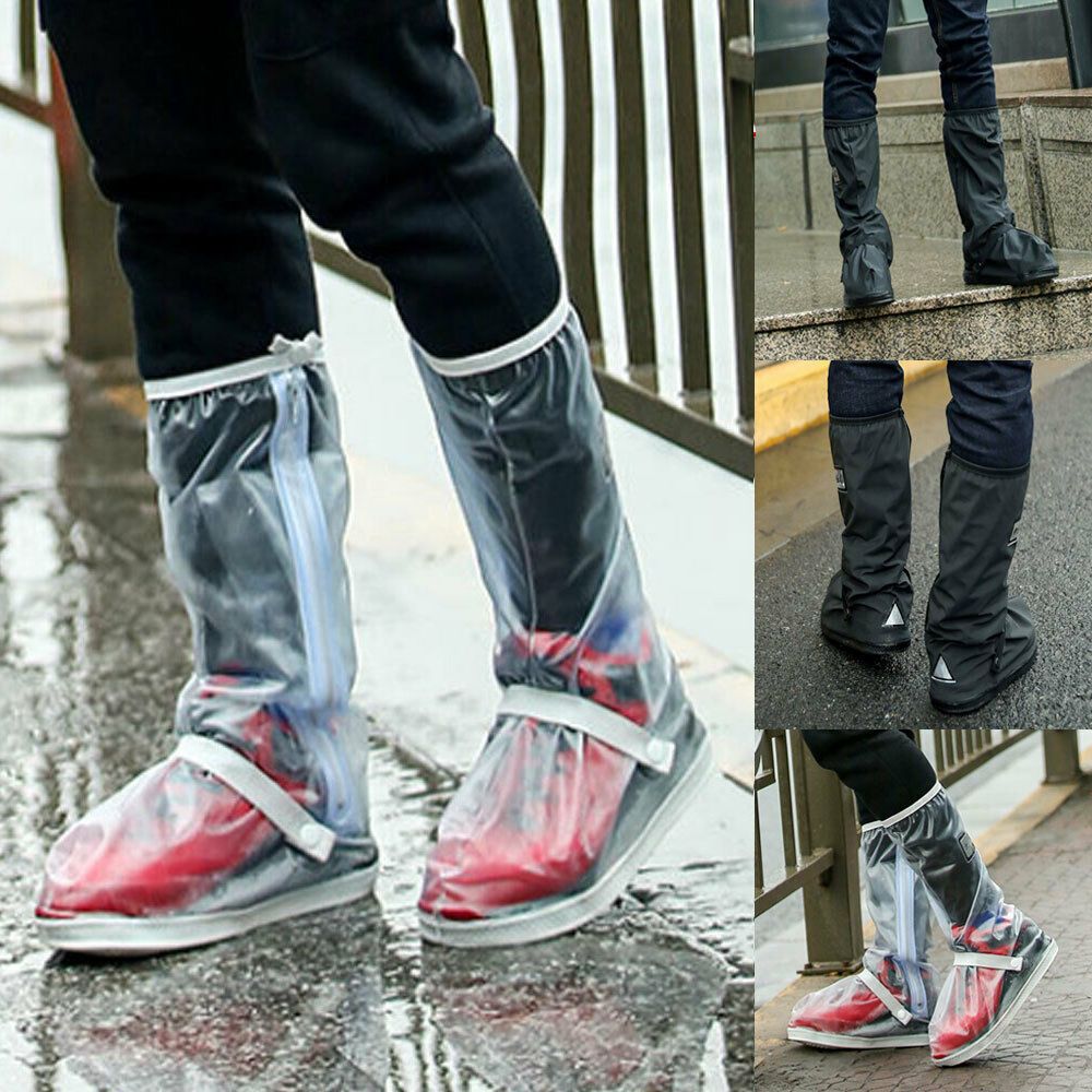 Men Women Reusable Rain Shoe Cover Waterproof Boot Overshoes Boots Protector New