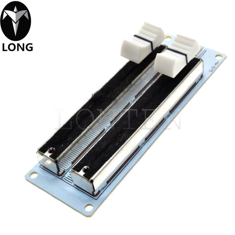 Dual I//O 10K Sliding Slider Potentiometer Module for Arduino Electronic Block