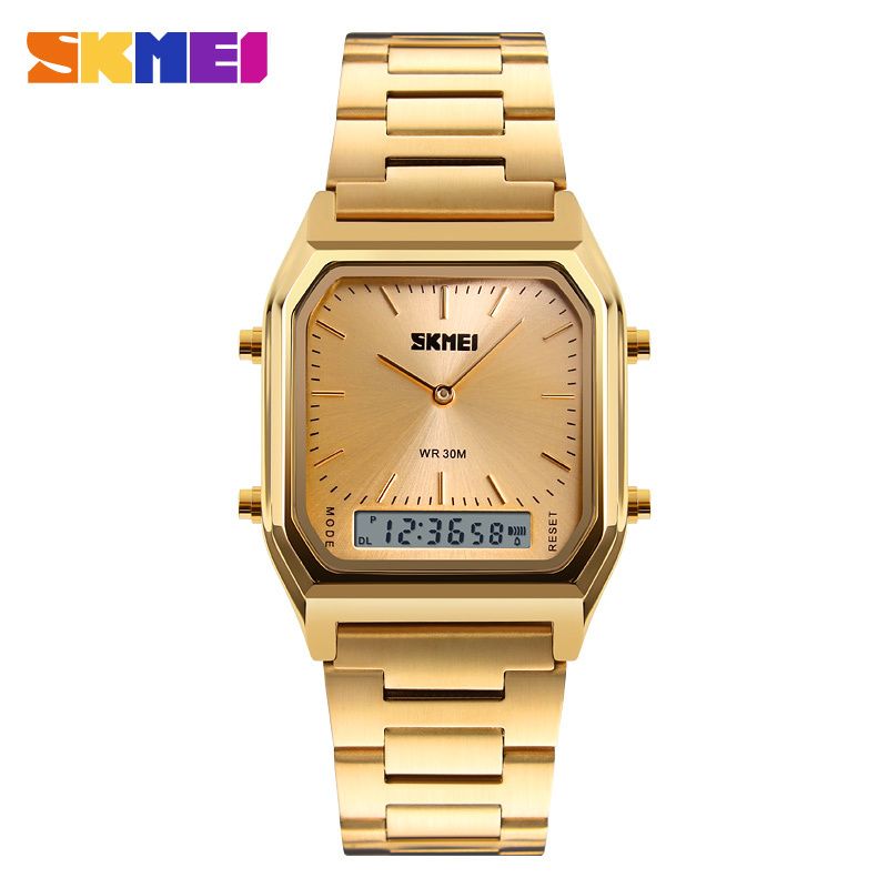 skmei watch gold
