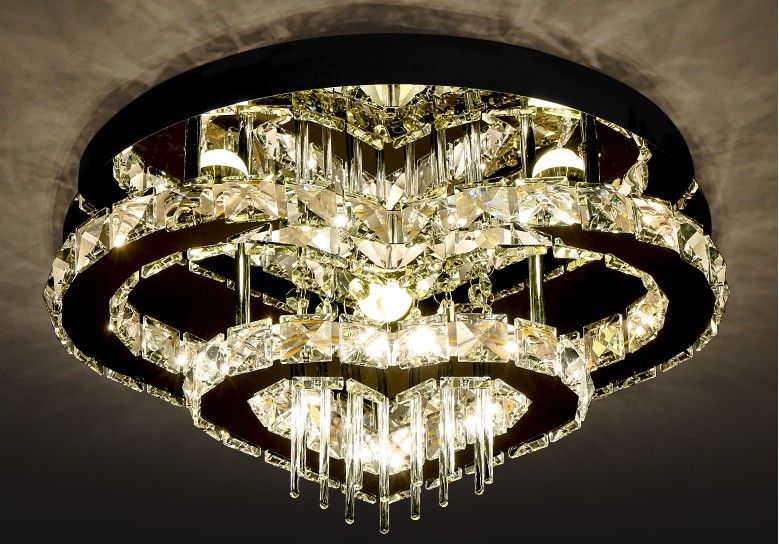 Modern Simple Crystal Led Ceiling Lamp Heart Double Ring Main Bedroom Light House Aisle Restaurant Llfa From Nimiled 300 8 Dhgate Com Modern Simple Crystal Led Ceiling Lamp, Simple Bedroom Light Fixtures