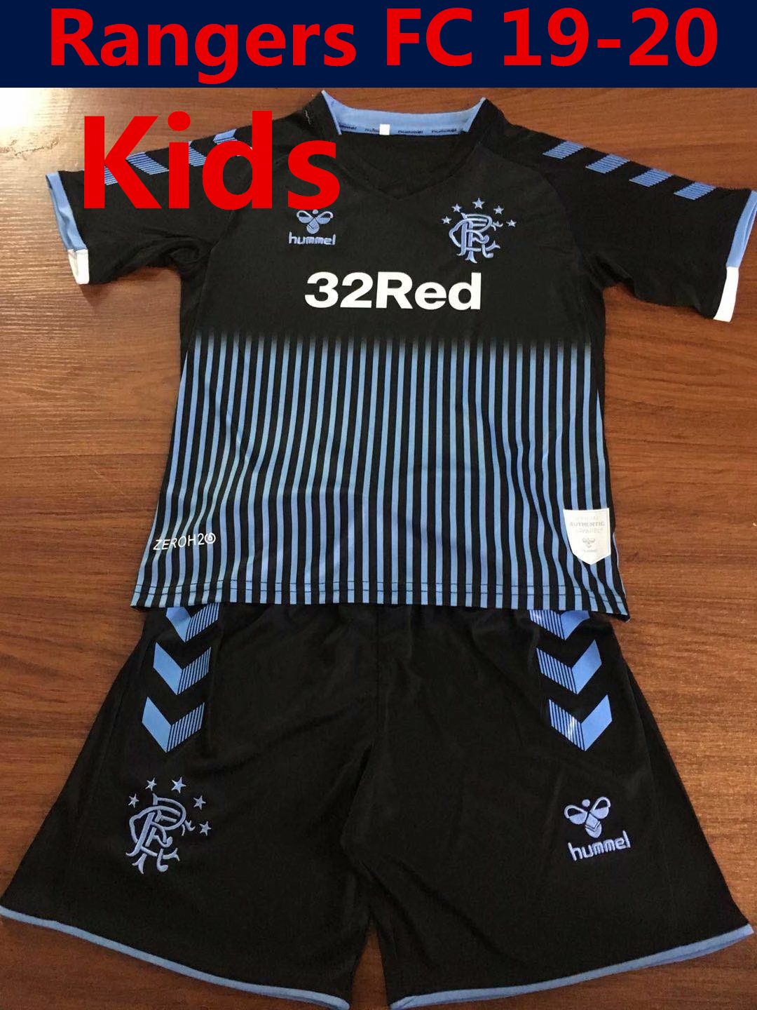 kids rangers football kit