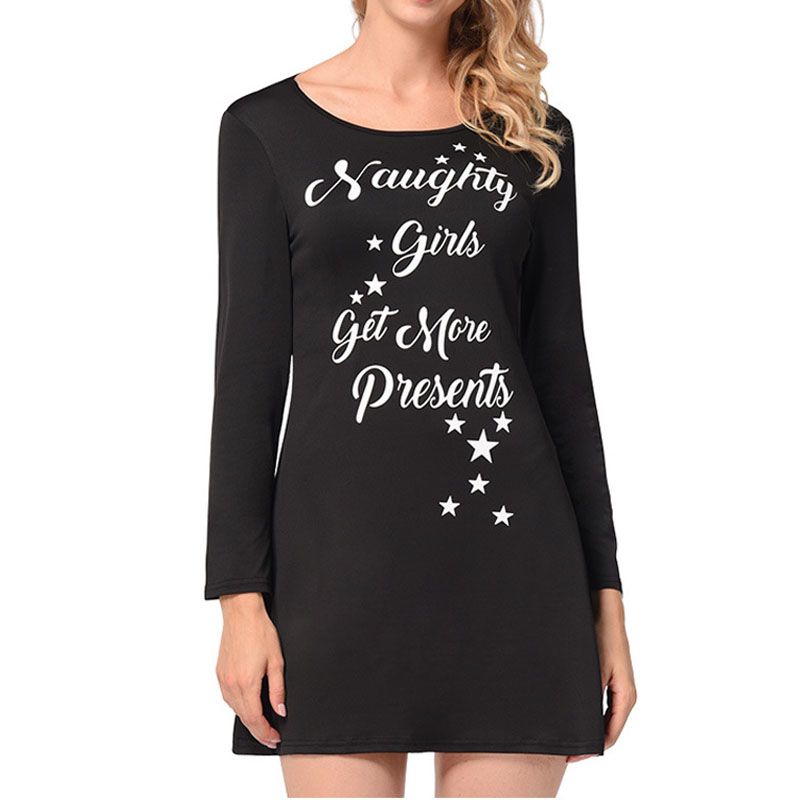 long sleeve xmas party dresses