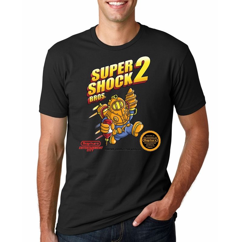 Bioshock Boys Fashion Classic Long Sleeve T-Shirt Boy Long Sleeve Cotton Round Neck T-Shirt