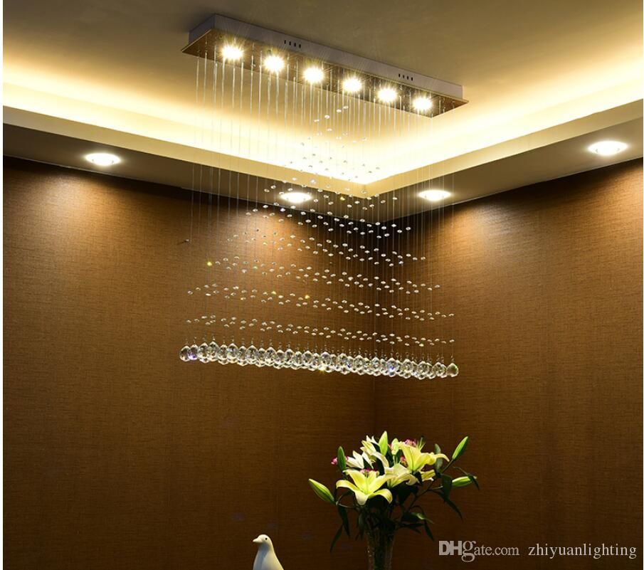 Led Cristal Chandeliers Lighting Ceiling Led Chandeliers Lamps