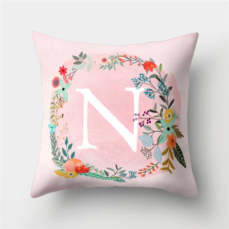 45 45cm Kids Room Decoration Letter Pillow English Alphabet