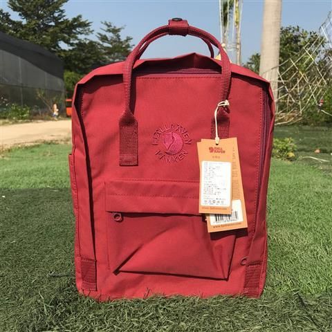 fjallraven kanken red wine