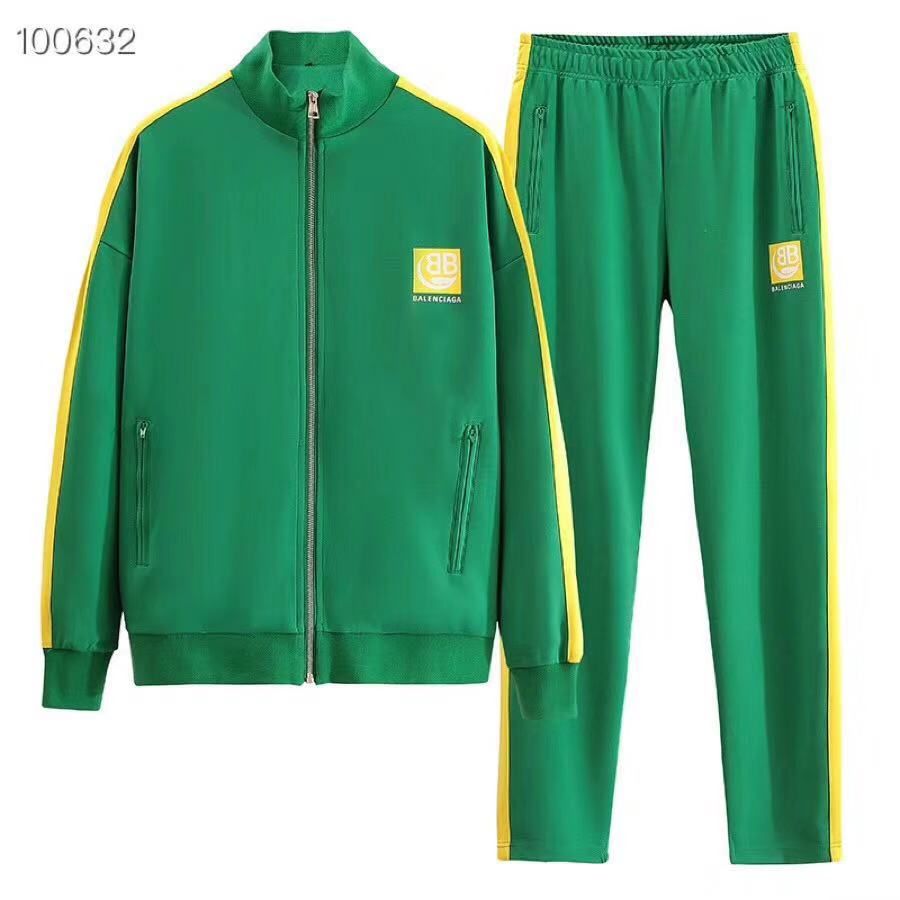 green tracksuit men