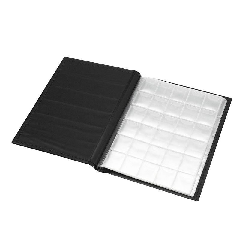fpnhgf Albums 250 Pieces Coins Storage Book Commemorative Coin Collection Album Holders Collection Volume Folder Hold Multi-Color Empty Coin-2