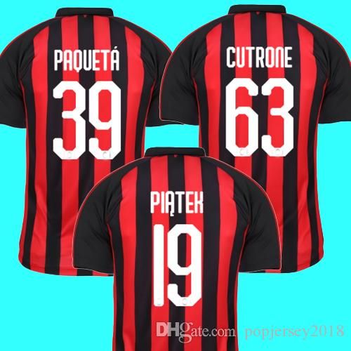 camisa del milan 2018