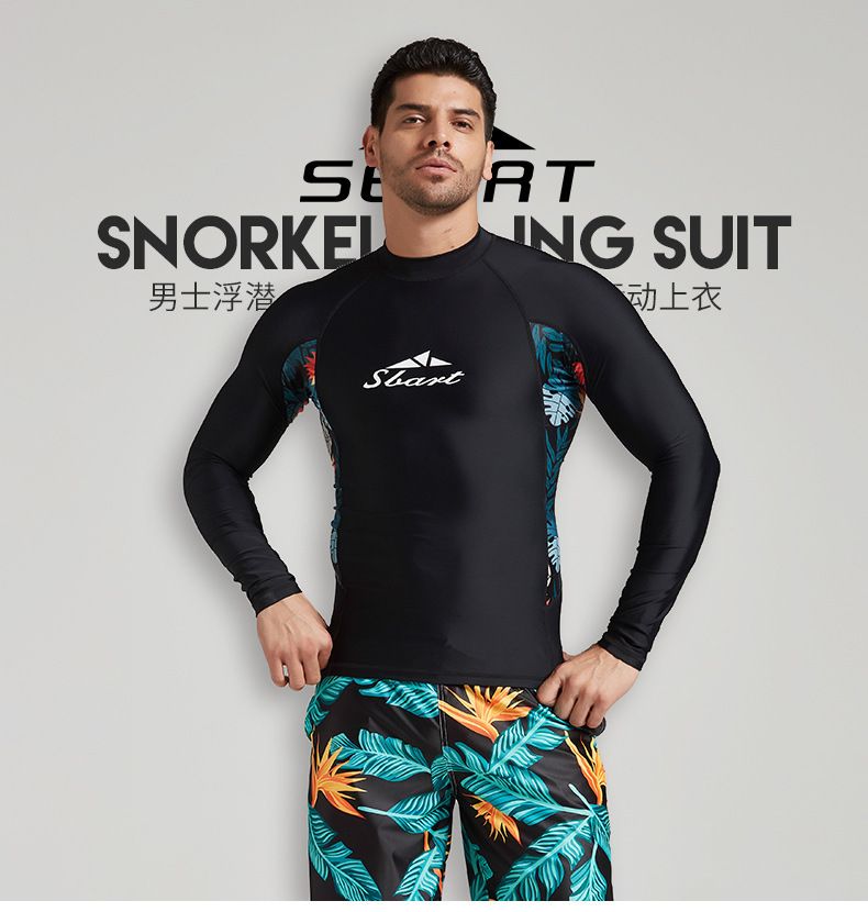 mens long sleeve swimsuit