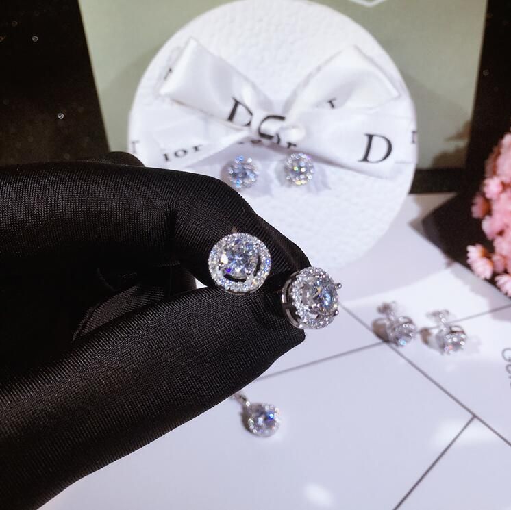 Handmade 925 Sterling Silver Real Diamond Pendant Set With White Topaz CZ  Diamonds Luxury Womens Necklace From Jackchina2014, $10.19
