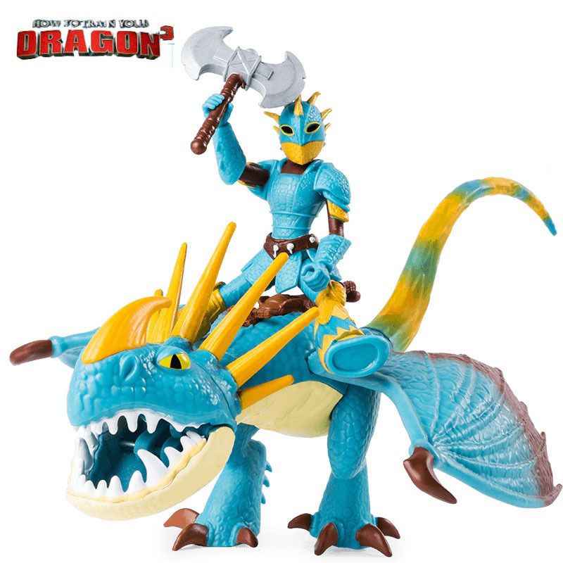 light fury and hiccup toy