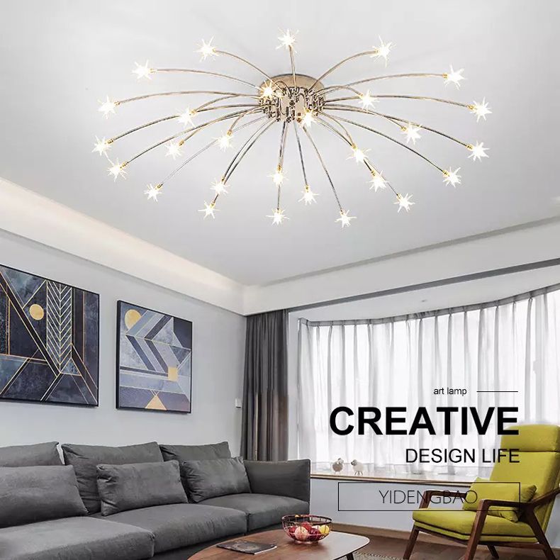 2019 Modern Led Ceiling Light Ice Flower Glass Bedroom Kitchen Children Room Ceiling Lamp Designer Lighting Fixtures From Delin 173 77 Dhgate Com