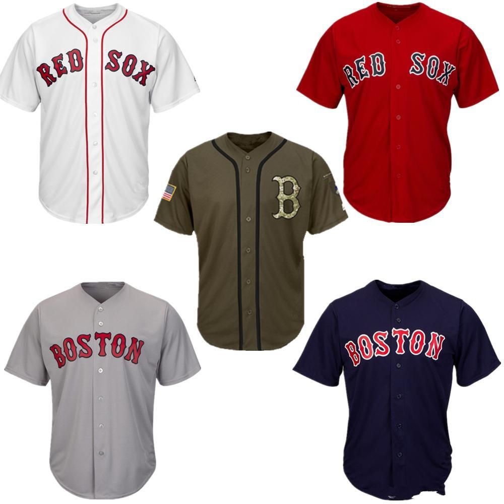 red sox jersey colors