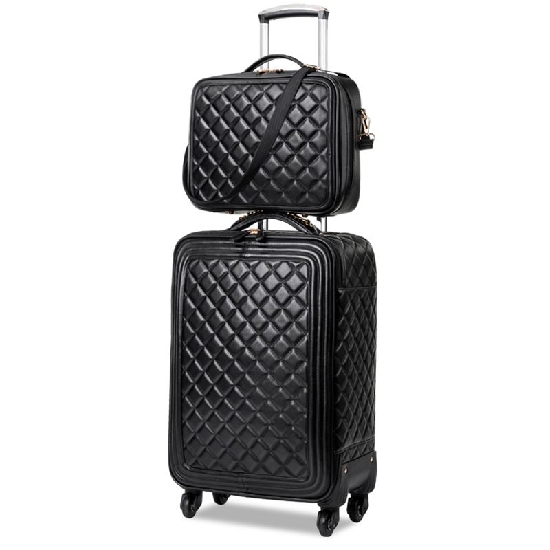 suitcase and cabin bag set