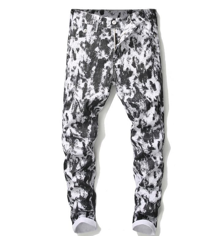 Pantalon 2 Colores Frente Blanco - Negro Detras