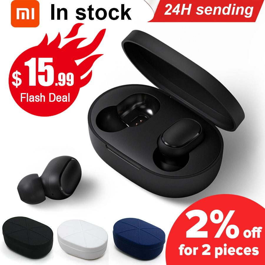 satin al orijinal xiaomi redmi airdots xiaomi tws hands free kablosuz kulaklik ses kontrolu bluetooth 5 0 gurultu azaltma dokunun kontrolu tl180 19