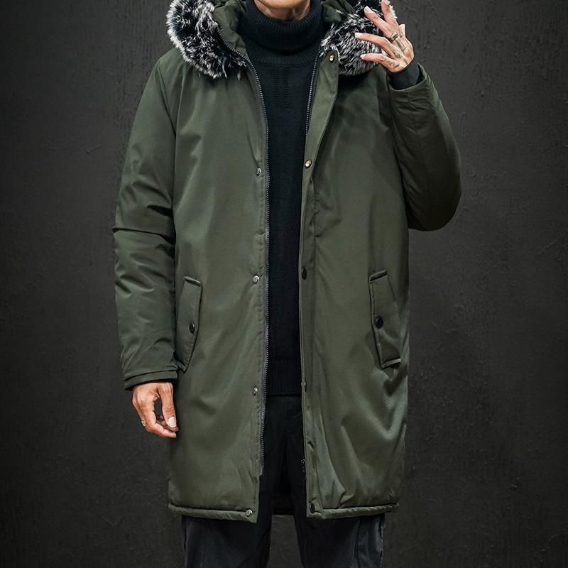 quilted winter coat mens