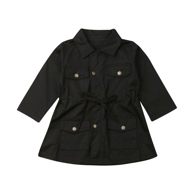 navy school coat girl