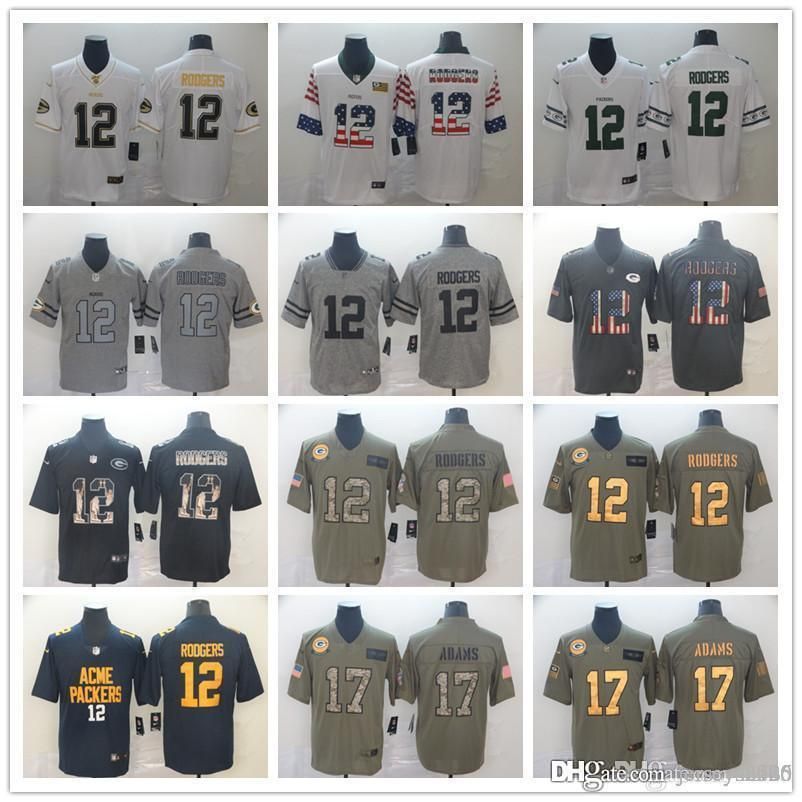 salute to service aaron rodgers jersey
