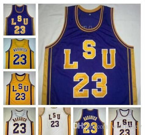 maravich lsu jersey