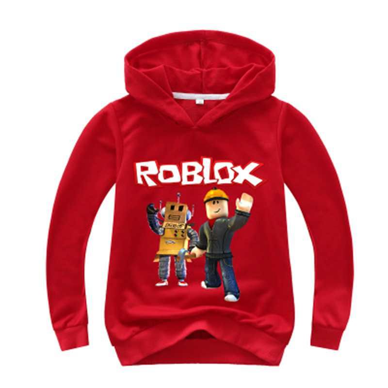 Roblox Hoodies Shirt For Boys Sweatshirt Red Noze Day Costume Children Sport Shirt Sweater For Kids Long Sleeve T Shirt Tops Ro2 Kids Fall Jackets - red and black jacket t shirt roblox